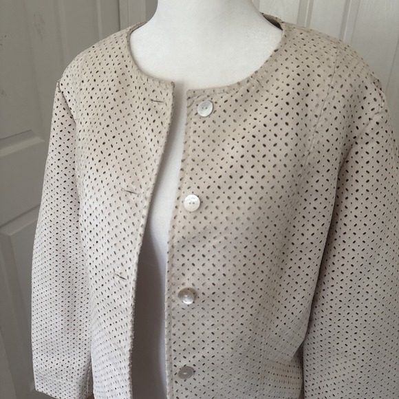 Ruby Rd. Tops - Ruby Rd. Womens Button Down Faux Suede Size 8 Top Jacket Cutout‎ Western Dressy